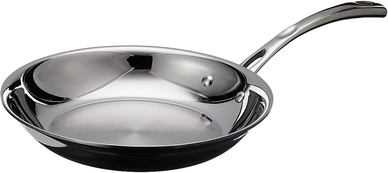 Cuisinart FCT22-24 프랑스어 클래식 3 겹 스테인리스 10 인치 후라이 팬