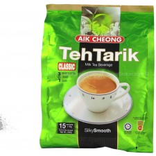 Aik Cheong Classic 3in1 Teh Tarik 밀크티 음료 (3 팩) + 나인 셰프 스푼 1 개