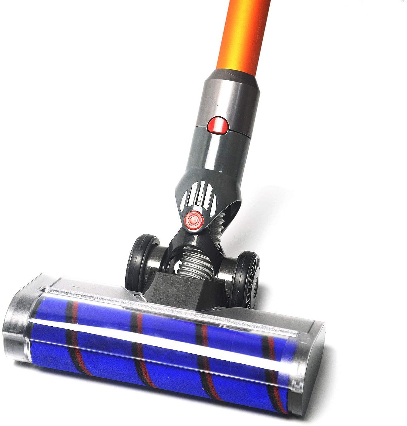 Dyson 코드가없는 V7 V8 V10 V11 솔 부착을위한 EZ 여분 보충 솔, 자동화 된 솔지면, 모터 머리, 강력한 흡입을 가진 다재다능한 드럼 흡입 머리 세탁 기술자 머리, 다각 교체