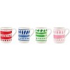 4 Mugs Pink, Green, Blue, Red new in box: Kitchen &amp; Dinning의 레녹스 케이트 스페이드 뉴욕 프리티 팬트리 세트