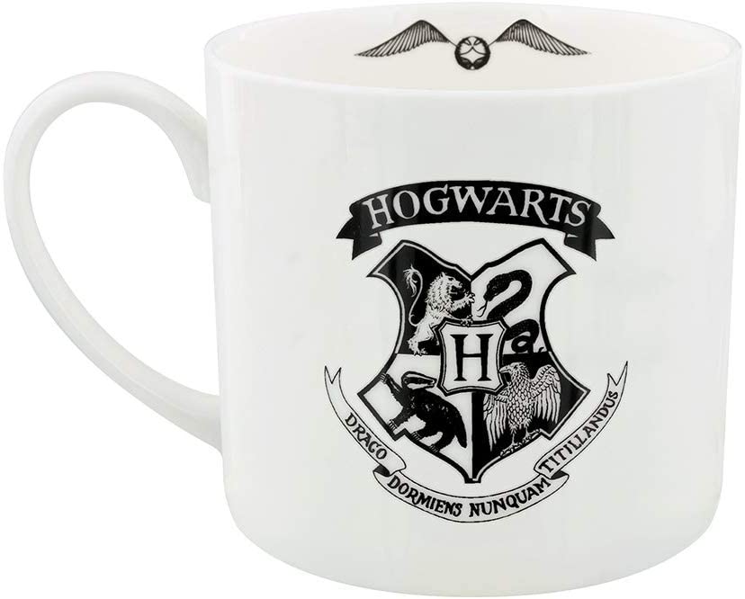 Wizarding World MGBC24548-멀티 컬러-15oz/426ml 해리포터(호그와트) 본 차이나 머그, 멀티 컬러