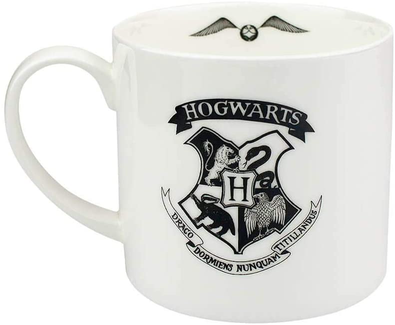 Wizarding World MGBC24548-멀티 컬러-15oz/426ml 해리포터(호그와트) 본 차이나 머그, 멀티 컬러