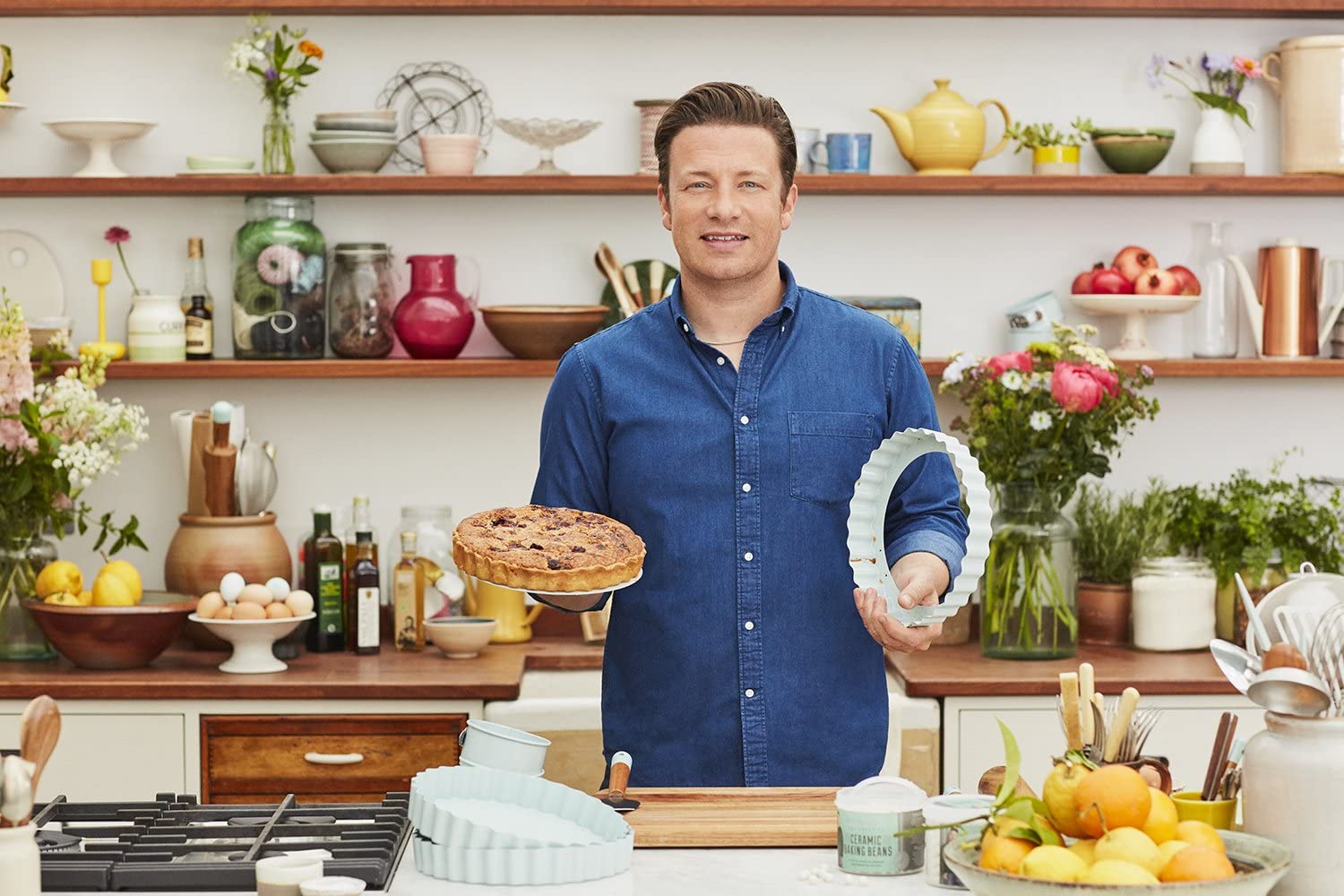 JAMIE OLIVER 아카시아 목재 도마-소형