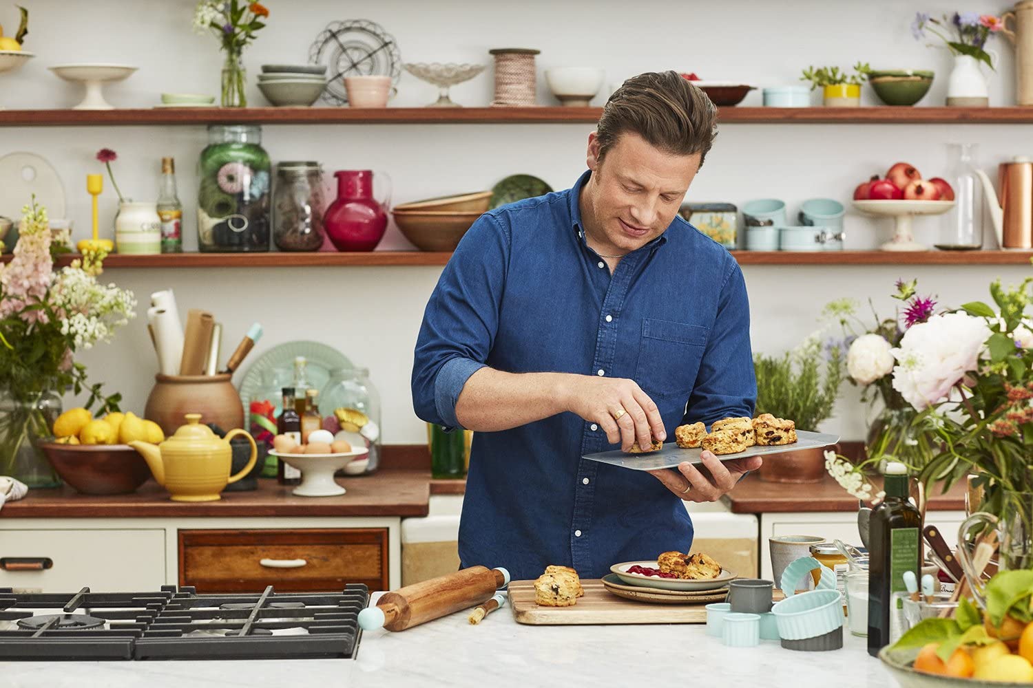 JAMIE OLIVER 아카시아 목재 도마-소형