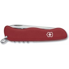 Victorinox 0.8303. W-X2 치즈 나이프 레드 111mm 치즈와 빵 절단에 적합, VX 레드의 오프닝 와인 4.4 인치