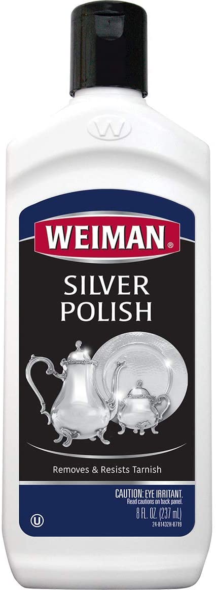 Weiman Silver Polish and Cleaner-8 온스-클린 샤인 및 폴란드어 안전 보호 변색 방지