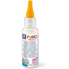 Staedtler FIMO 리퀴드 젤, 오븐 보유 젤, 유창한 일관성, 50ml의 플라스틱 병, 색상 반투명, 8050-00