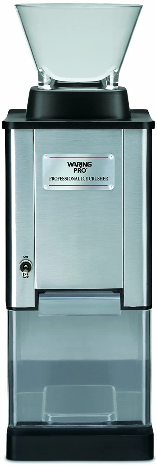 Waring Pro IC70 전문가 용 스테인리스 스틸 대용량 얼음 분쇄기