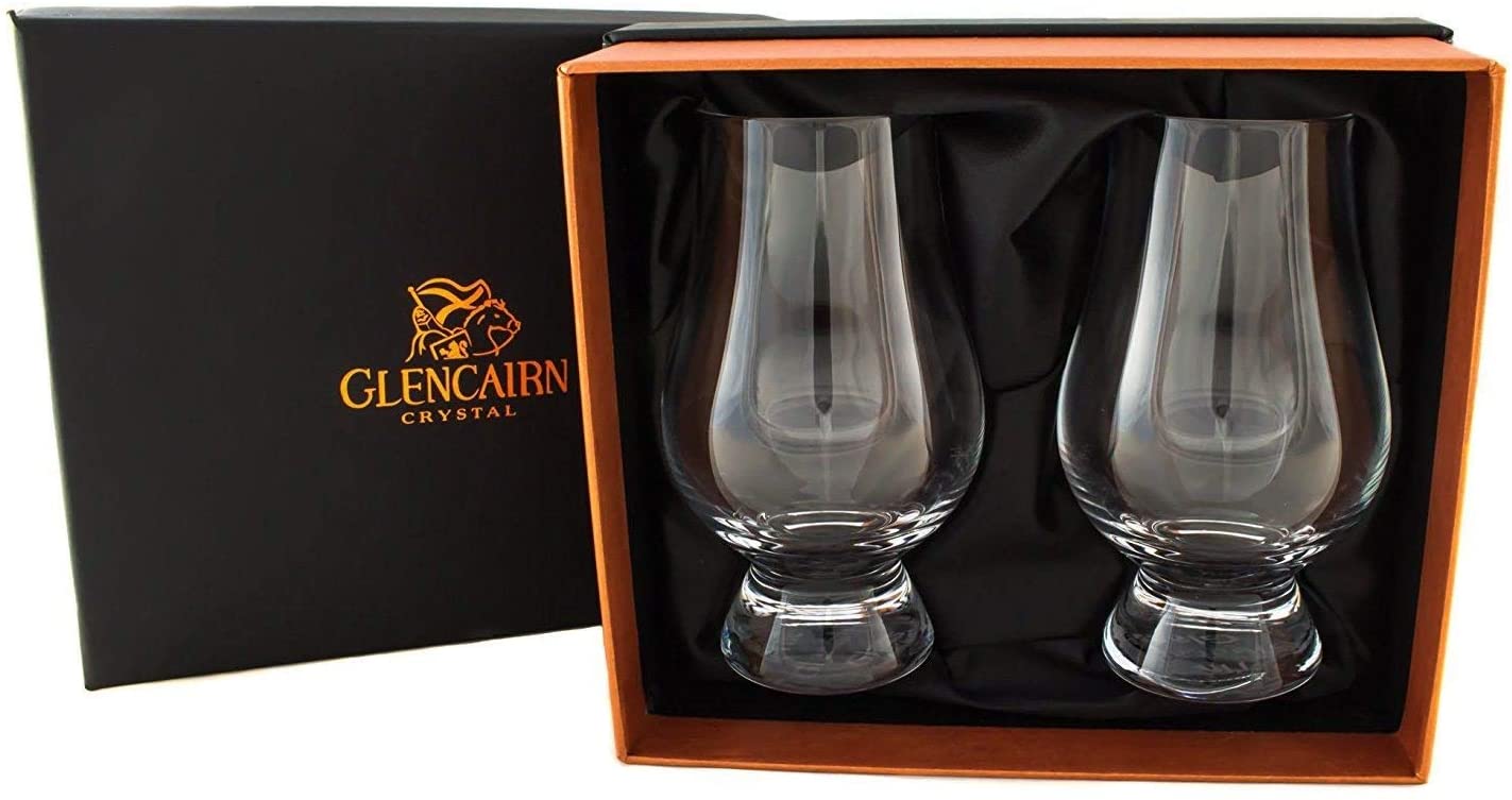 Glencairn Crystal 공식 위스키 잔 (프레젠테이션 박스 포함) | 2 개 세트