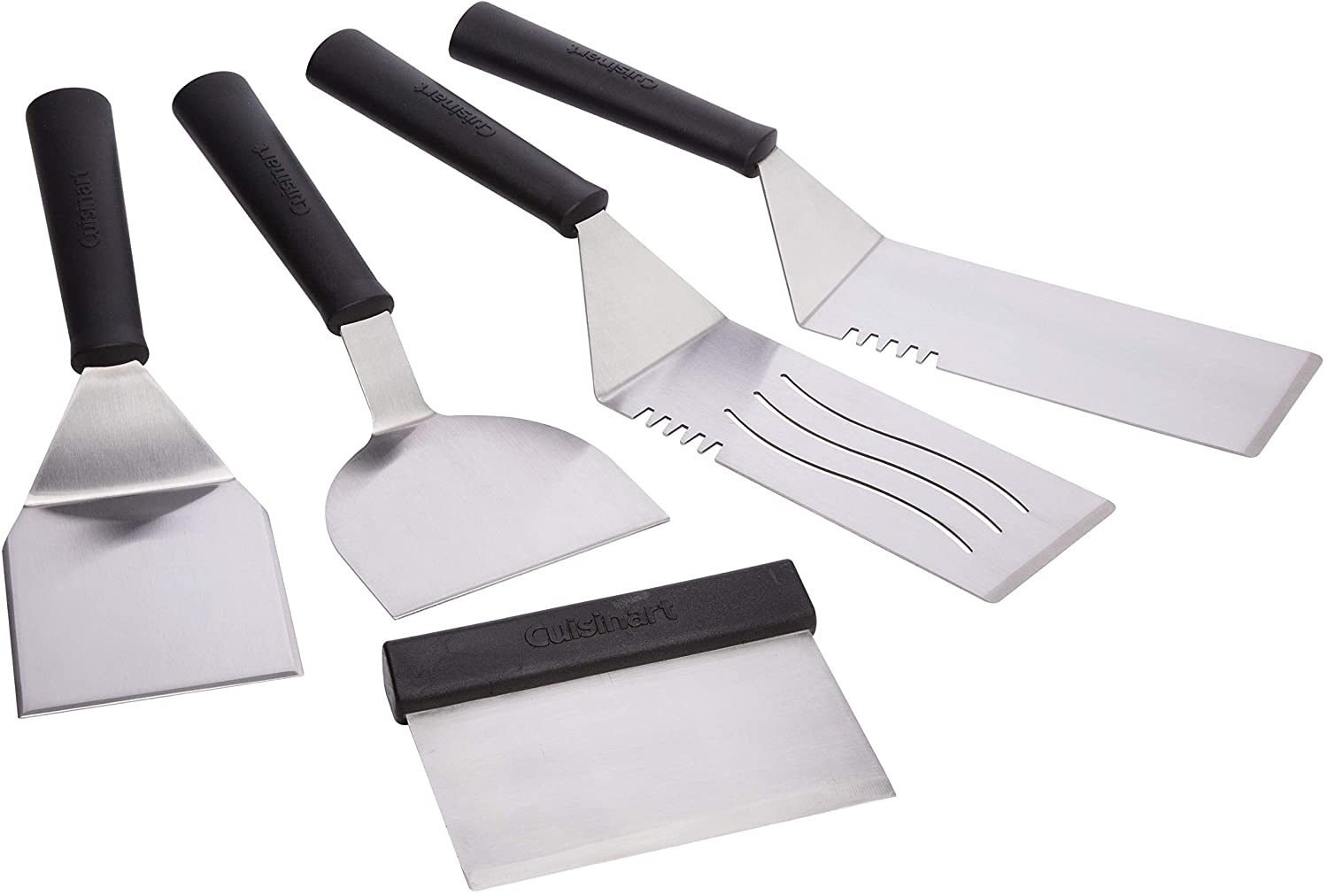 Cuisinart CGS-509 Spatula Set 5-Piece Stainless Steel (Renewed)