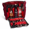 VADCAD Travel Bar Red &amp; Black, 워터 저항성, 바텐딩 용품, 칵테일 키트 운반용 포켓(백 전용), 13.8H X 12