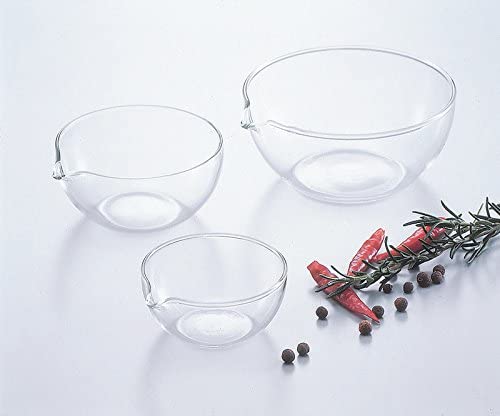 iwaki 립 그릇 3 종 세트 [50ml · 100ml · 250ml] BOWL-3 대중소