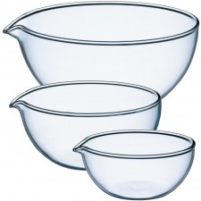 iwaki 립 그릇 3 종 세트 [50ml · 100ml · 250ml] BOWL-3 대중소