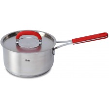 휘슬러 (Fissler) 남비 레드 핸들 소스 팬 뚜껑 18cm 가스 난로 / IH 지원 EMP-SS1811N01