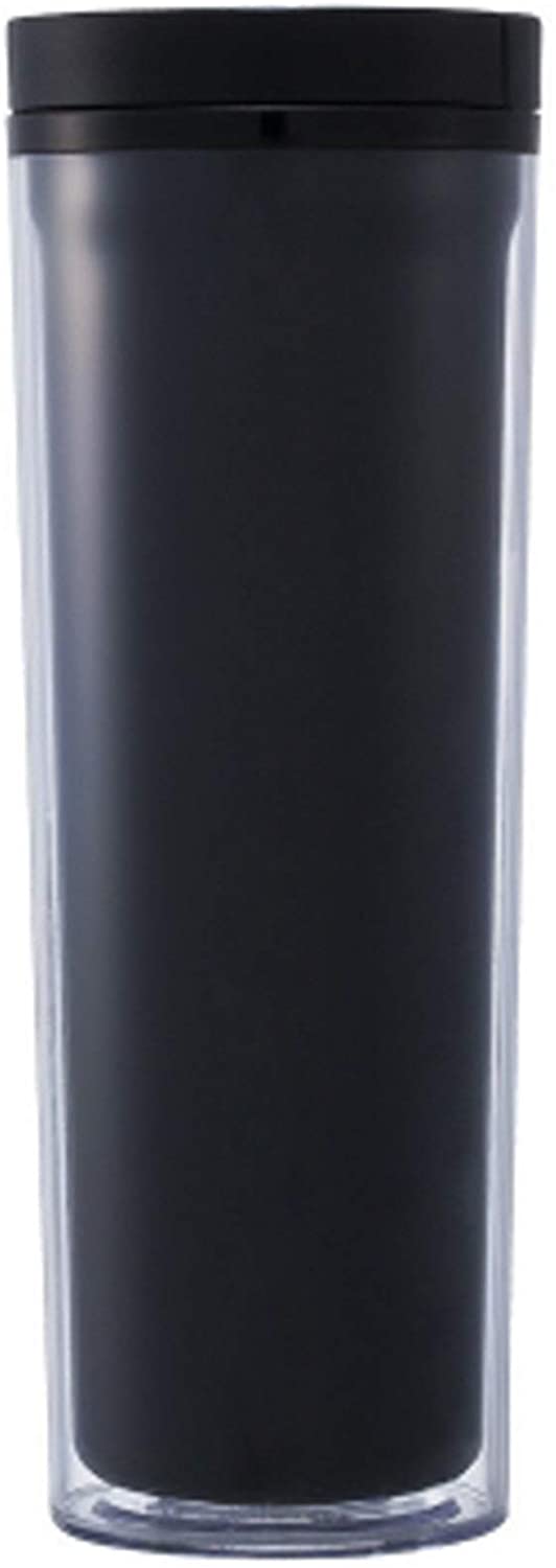 해외 한정 스타 벅스 블랙 텀블러 Starbucks Crosby Black Gold Badge Tumbler 473ml [병행 수입품] (Black)