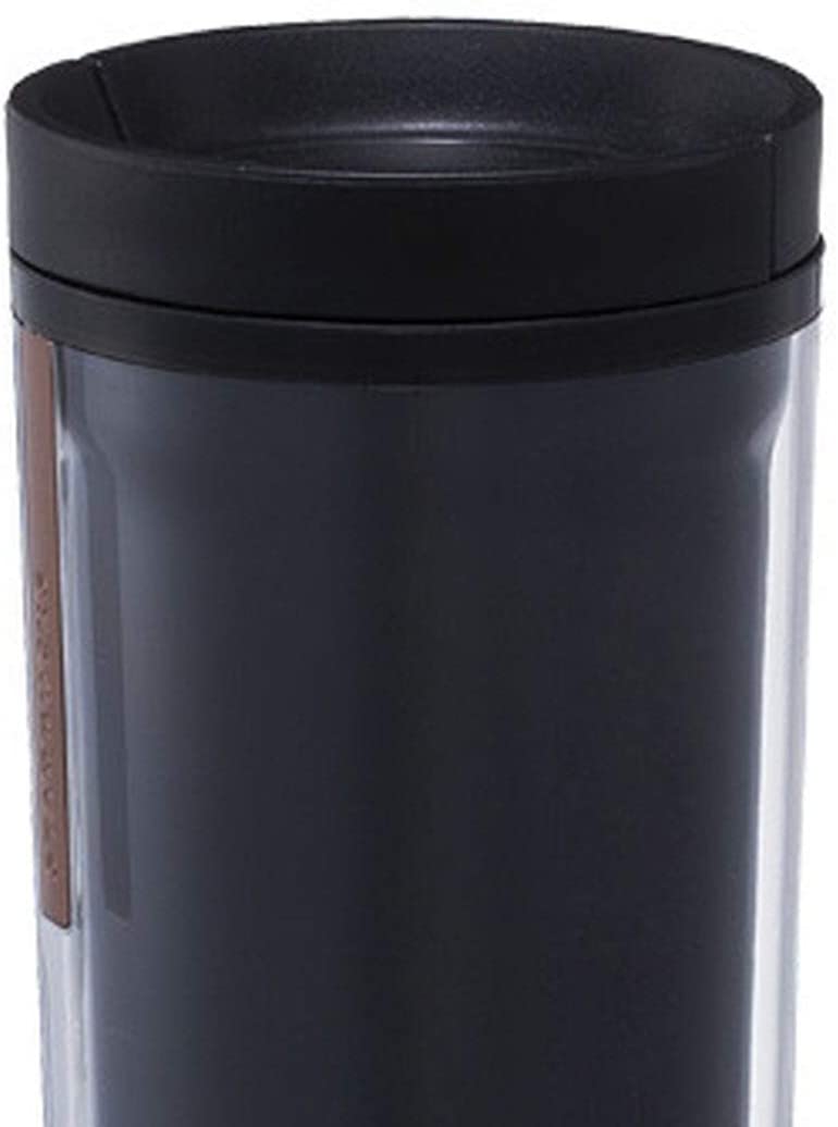 해외 한정 스타 벅스 블랙 텀블러 Starbucks Crosby Black Gold Badge Tumbler 473ml [병행 수입품] (Black)