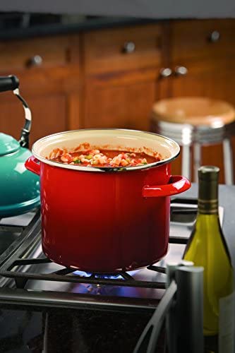 르 크루제(Le Creuset)법랑 냄비 스톡 포트 20 cm체리 레드(일본 정규 판매품]:홈&키친