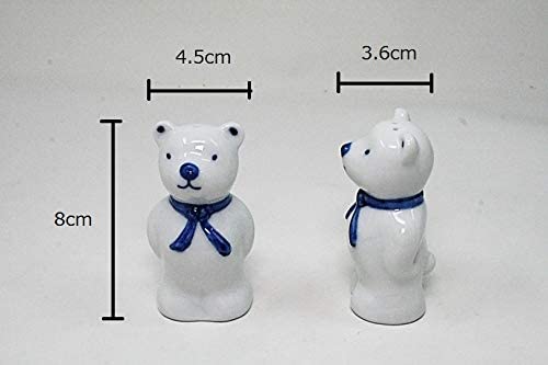 Amazon | 일제 곰 솔트 & 페퍼 세트 곰 곰 곰 곰 소금 후추 미노 도자기 | 소금 · 후추 온라인 판매