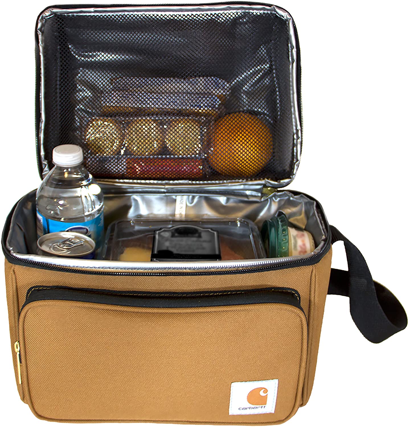 Carhartt Deluxe Dual Compartment Insulated Lunch Cooler Bag, Carhartt Brown (병행 수입품) 141 [병행]