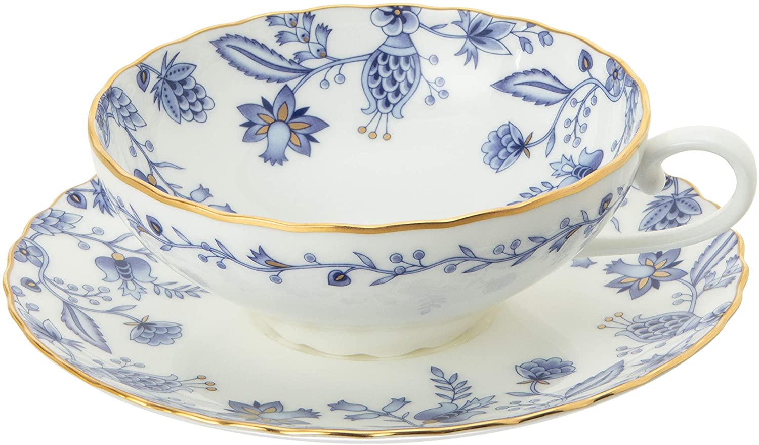 Noritake 노리 타케 찻잔 & 받침 180cc 블루 소렌 티노 본 차이나 T58043A / 4562