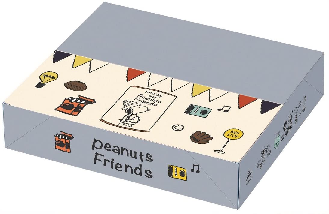 스케이터 푸드 컨테이너 & 물수건 선물 세트 1500 엔 스누피 PEANUTS 일제 SET920