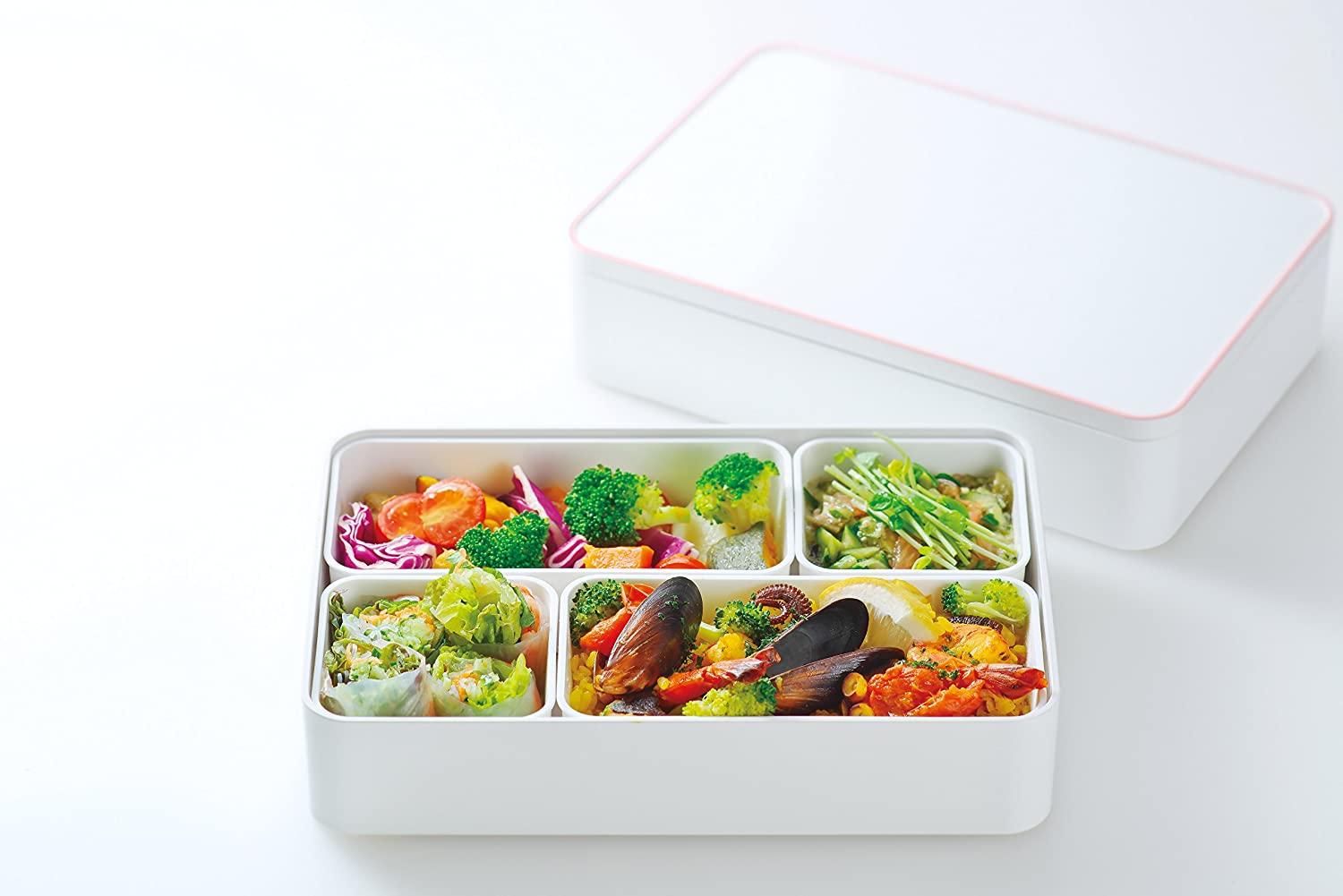 마사카즈 irodori SHOKADO LUNCH BOX 옐로우 72141