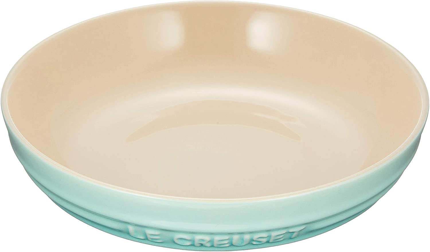 르 크루제 (Le Creuset) 그릇 라운드 접시 20 cm 쿨 민트 내열 내 냉온 전자 레인지 대응 【일본 정규 판매 상품]