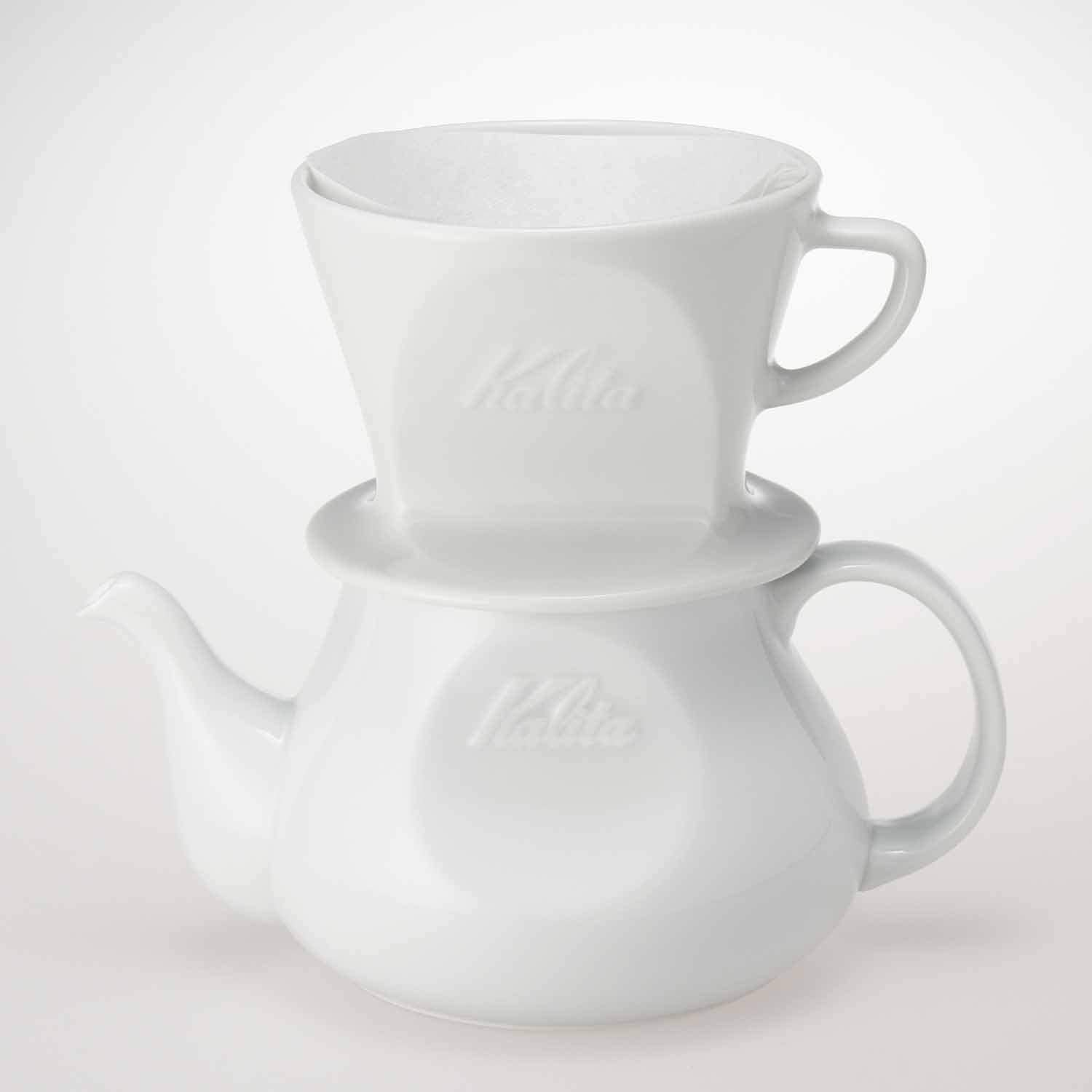 카리타 Kalita 커피 포트 하사 미소 도자기 700ml HASAMI & Kalita # 35197