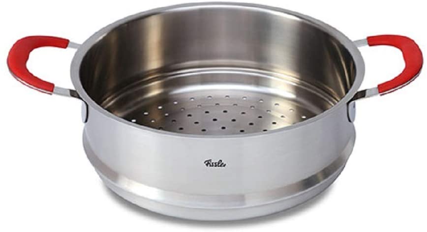 휘슬러 (Fissler) 찜통 냄비 레드 핸들 기선 24cm EMI-SS2421N01