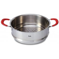 휘슬러 (Fissler) 찜통 냄비 레드 핸들 기선 24cm EMI-SS2421N01