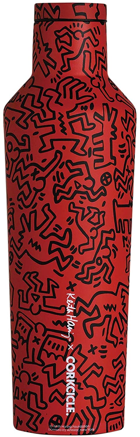 Keith Haring 키스 해링 병 CORKCICLE 470ml (레드)