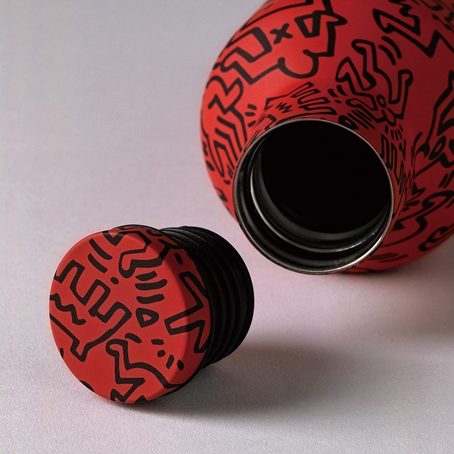 Keith Haring 키스 해링 병 CORKCICLE 470ml (레드)