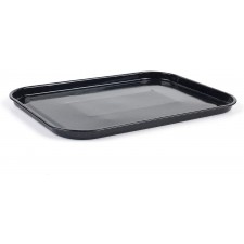 Russell Hobbs CW11441 Romano Vitreous Enamel Baking Tray, Black , 42 cms (측면 굴곡 포함)