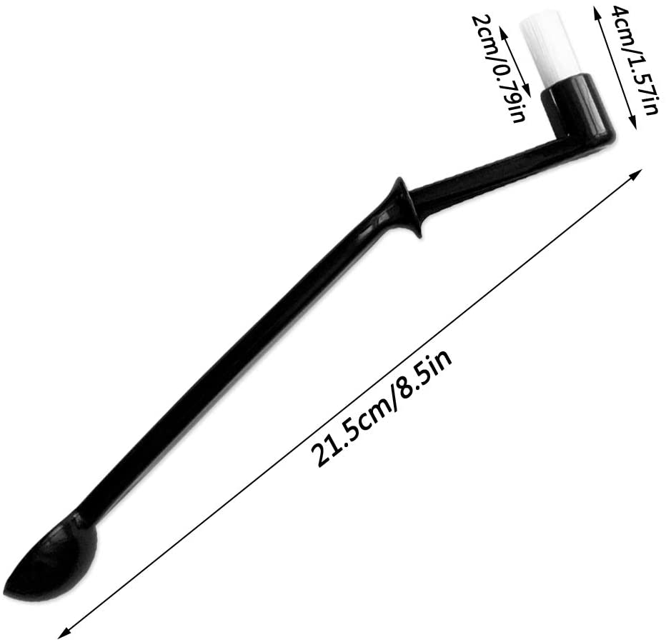 5 팩 커피 그라인더 청소 브러쉬, 무거운 나무 핸들 및 천연 강모 나무 청소 에스프레소 브러쉬 및 나일론 에스프레소 기계 브러쉬 숟가락 콩 곡물 바리 스타 파스타 메이커 홈 주방