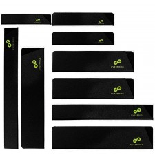 EVERPRIDE Chef Knife Guard Set (9-Piece Set) Chef 및 Kitchen Knives 용 Universal Blade Edge Cover Sheaths – 칼은 포함되지 않음