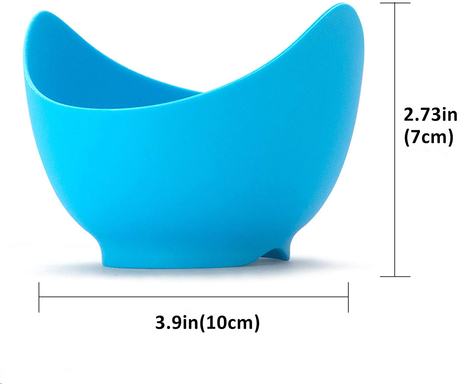 실리콘 수란 컵, 비 스틱 계란 밀렵 조리사 계란 밀렵자, 마이크로파 스토브 탑용 푸드 그레이드 실리콘 수란 팟, 주방 조리기구용 계란 보일러 몰드 볼드볼: 집 & 주방