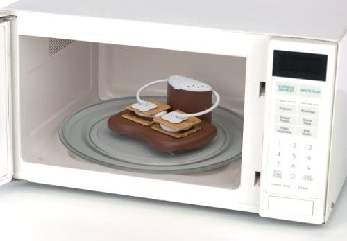 프로그레시브 준비 솔루션 PS-68BR Microwave S'mores Maker, Brown / White