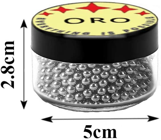 ORO 클리닝 비드 1100 재사용 가능 디캔터 클리닝 볼 3mm 클리너 펠릿(바이스, 와인, 콤부차, 시샤 바이스, 플라스크, 써모스 병 및 기타 유리 제품용 오르간자 백 포함)