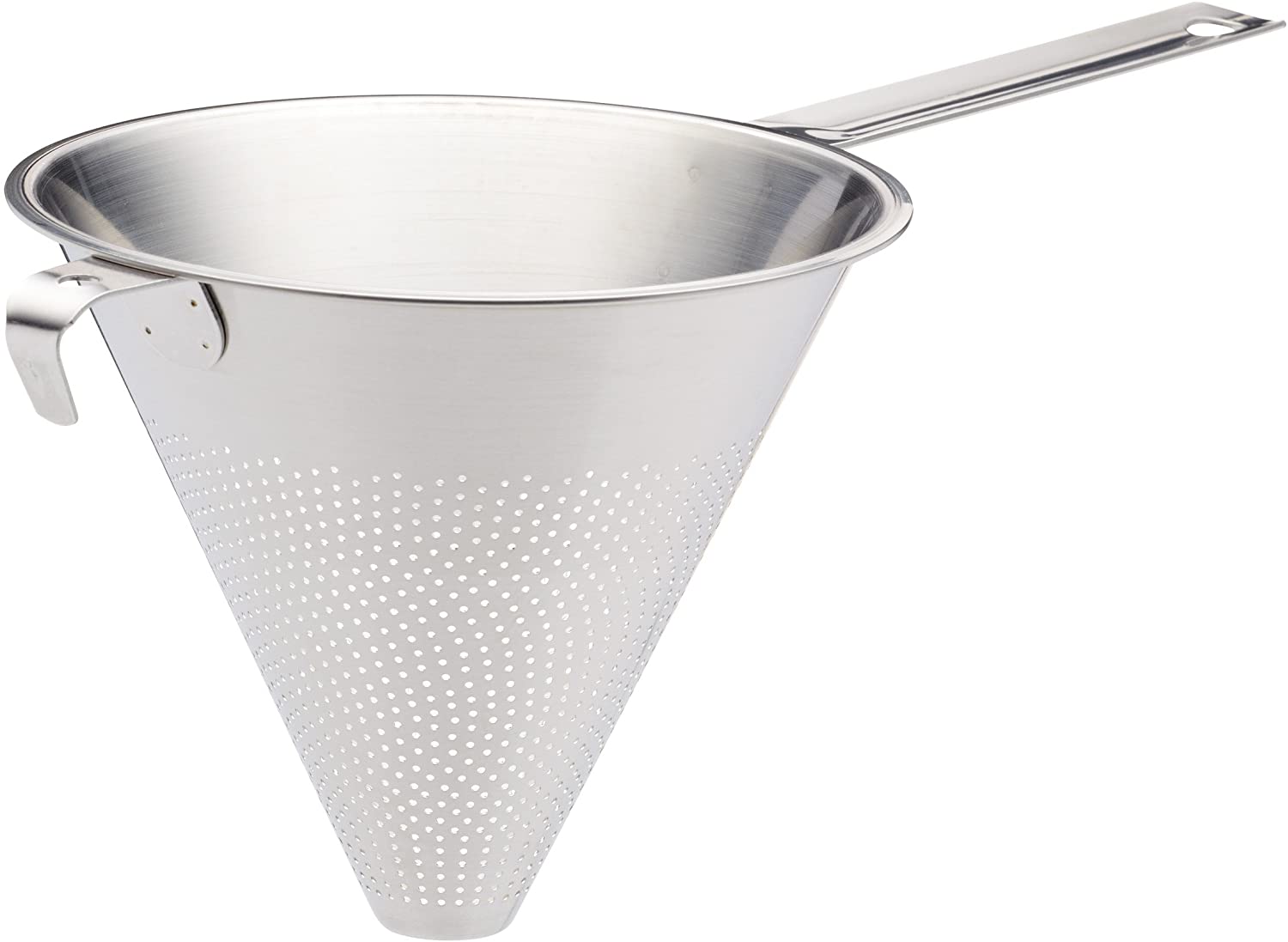 키친크래프트 대형 스테인리스 스틸 '차이나 캡' Conical Strainer, 17.5cm(7인치)