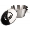 Arga - Pudding Mold with Lid - 스테인레스강 - 비스틱 코팅 - inson cm 18cm