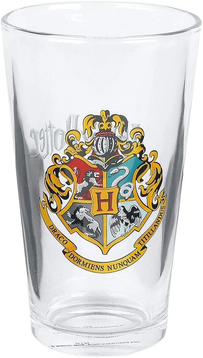 GB eye, Harry Potter, Crest, Pint Glass, Various, 9x15x9cm