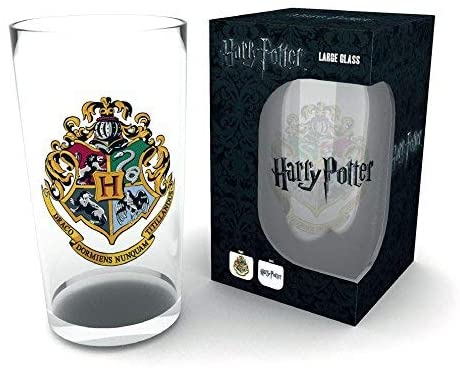 GB eye, Harry Potter, Crest, Pint Glass, Various, 9x15x9cm