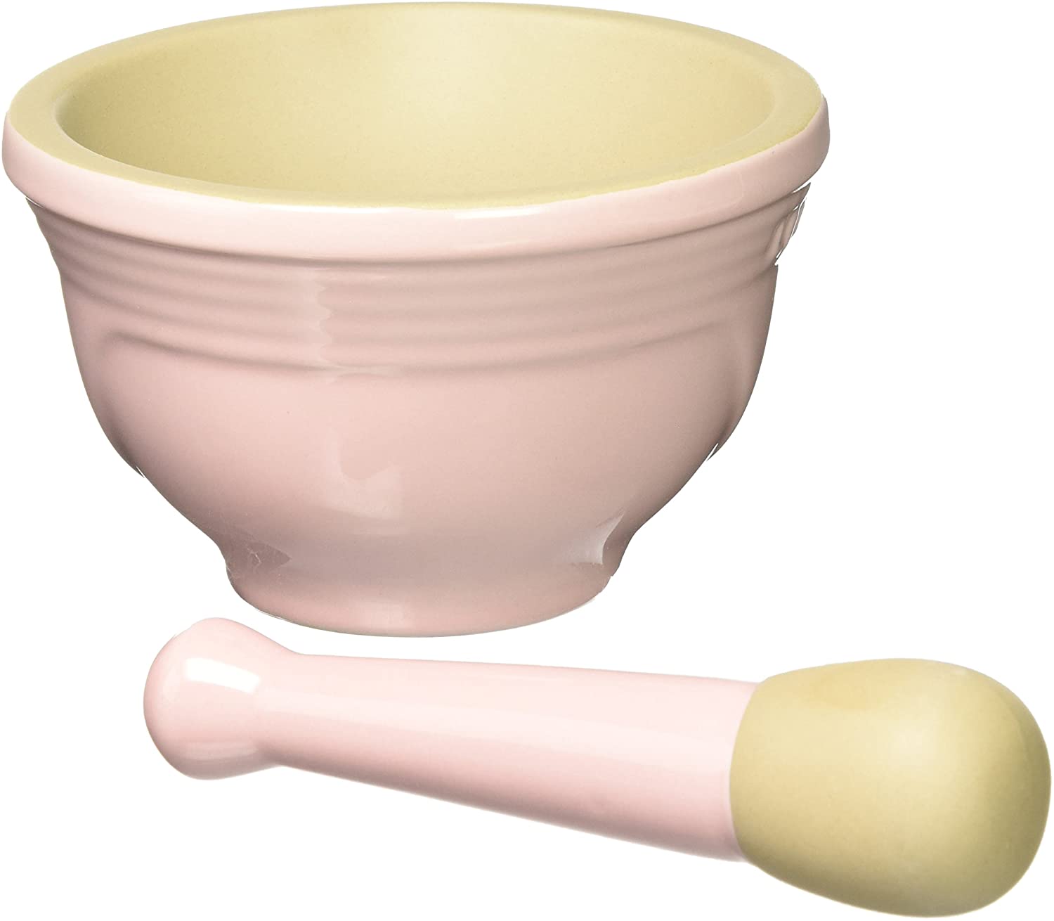 Le Creuset Stoneware Mortar & Pestle, 10 oz, 히비스커스