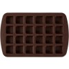 Wilton Bite-Size Brownie Squares 실리콘 몰드, 24-Cavity