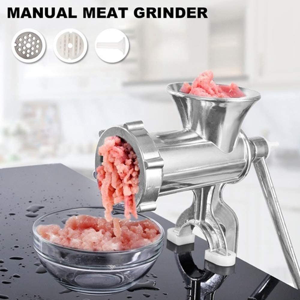 HONGTAO Manual Alminum Alloy Meat Grinder with Tabletop Clamp Sausage 파스타 메이커 주방 도구: 주방 & 다이닝