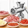 HONGTAO Manual Alminum Alloy Meat Grinder with Tabletop Clamp Sausage 파스타 메이커 주방 도구: 주방 &amp; 다이닝