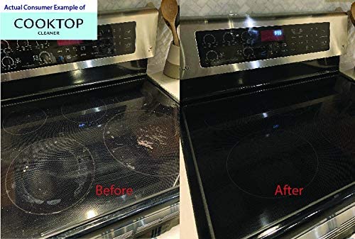 Cerama Bryte Cooktop Cleaner, 28온스, 고강도 Cleaning, Non Scratch, Smooth-Top Cooking Surface 및 기타, 생분해성: