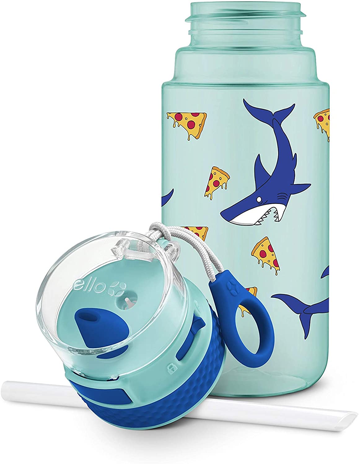 Elo Stratus 16oz Tritan Kids Water Bottle(상어 피자):