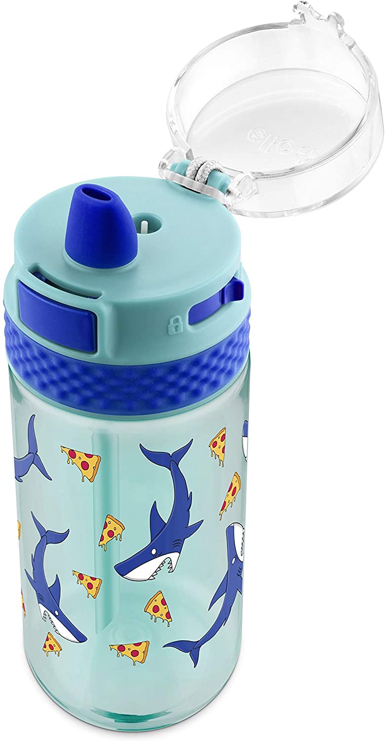 Elo Stratus 16oz Tritan Kids Water Bottle(상어 피자):