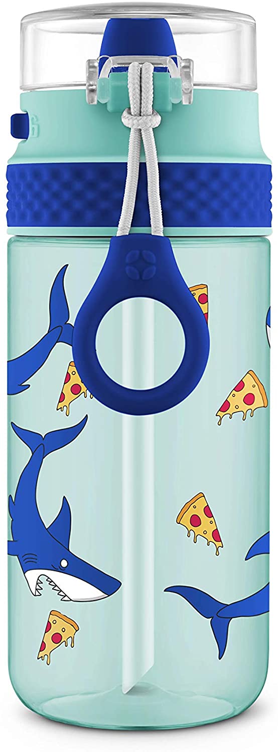 Elo Stratus 16oz Tritan Kids Water Bottle(상어 피자):